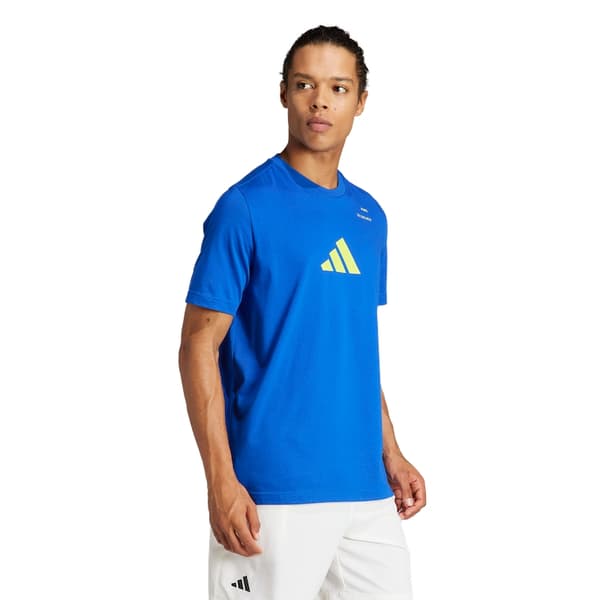 Adidas Padel Graphic Tee Navy 2024
