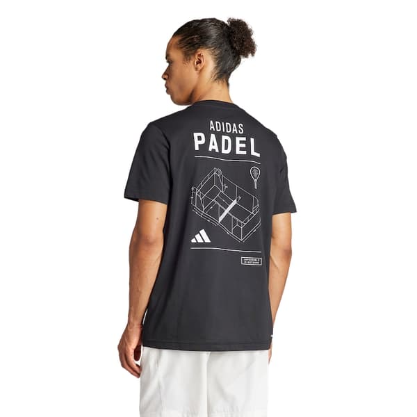 Adidas Padel Graphic Tee Black 2024