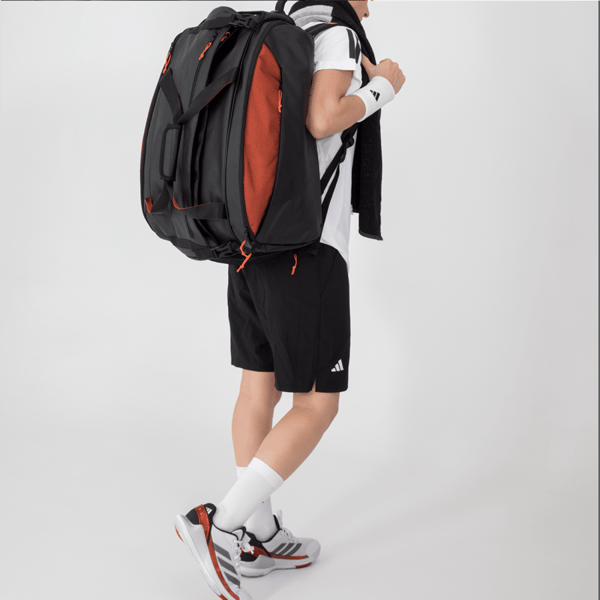 Adidas Racket Bag Multigame Ale Galán 3.4 Black/Orange 2025