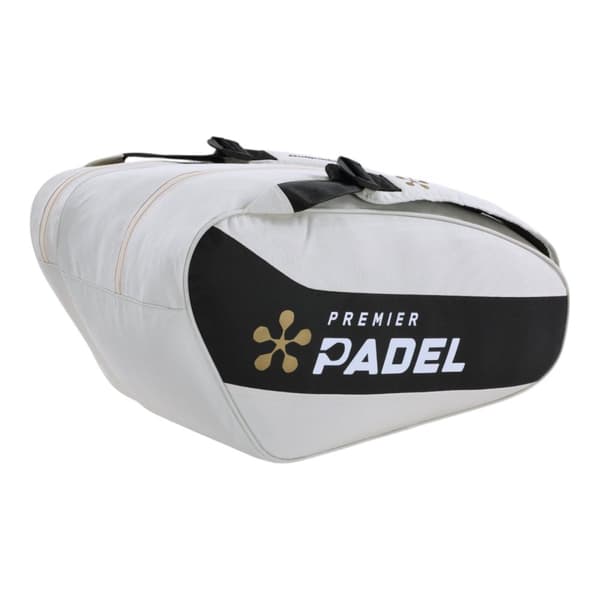 Bullpadel Racket Bag Tour Premier White 2025