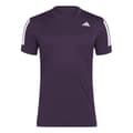 Miniatyrbilde 1 av 4: Adidas Club 3-Stripe Climacool Tee Burgundy 2025