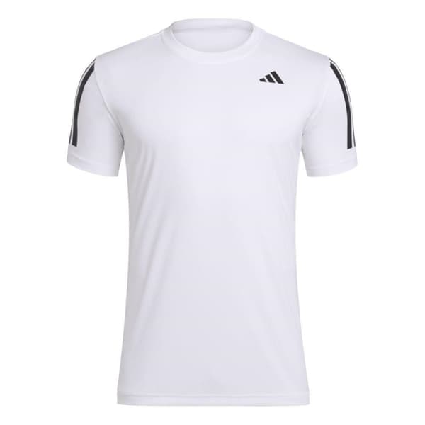 Adidas Club 3-Stripe Climacool Tee White 2025