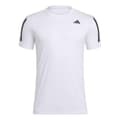 Miniatyrbilde 3 av 4: Adidas Club 3-Stripe Climacool Tee White 2025