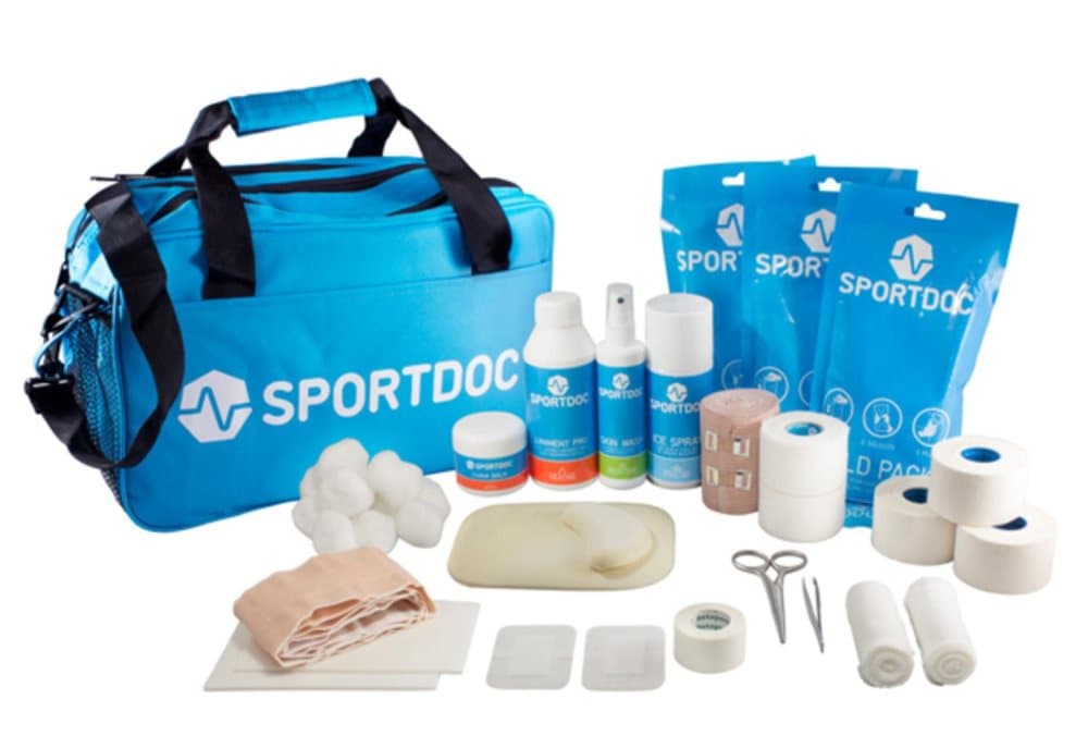 SPORTDOC MEDICAL BAG MEDIUM (komplett med innehåll), väska skadematerial