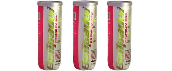 Bullpadel PREMIUM PRO Padelboll 3 st rör (9 bollar)