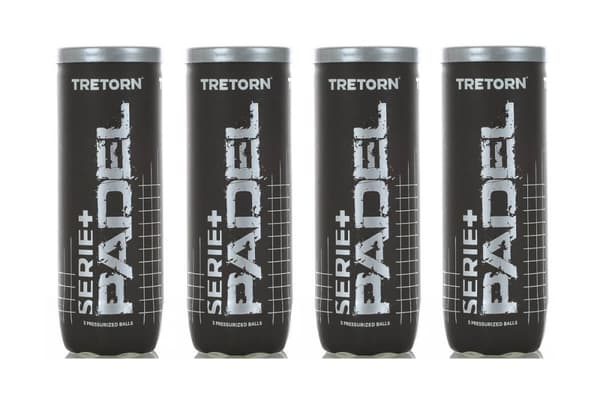 Tretorn SERIE+ Padelboll 4 st rör (12 bollar)