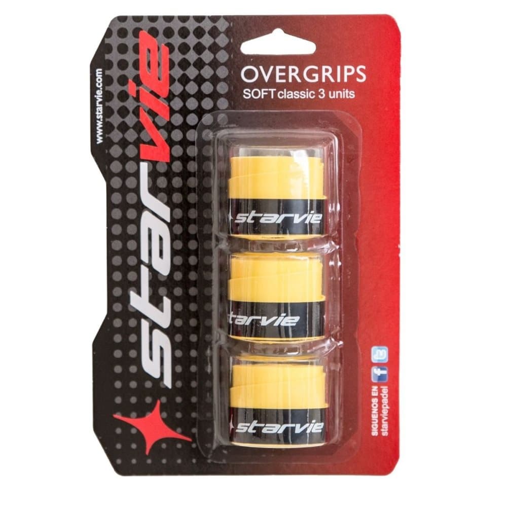 StarVie Overgrip Yellow 3-pack