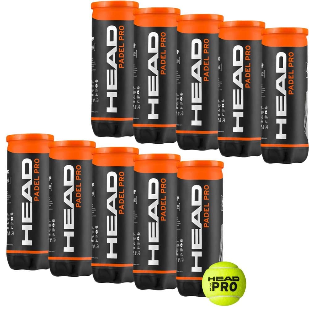 Head, 30x Padelpallot - Padel Pro