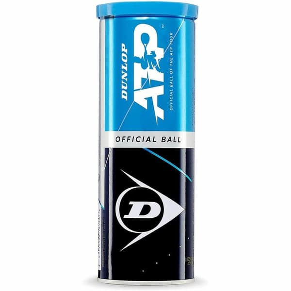 Tennisbolde Dunlop Dunlop ATP Gul Multifarvet Vand