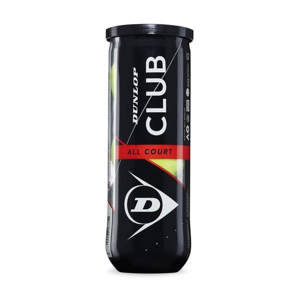 Tennisbolde D TB CLUB AC 3 PET Dunlop 601334 Gul