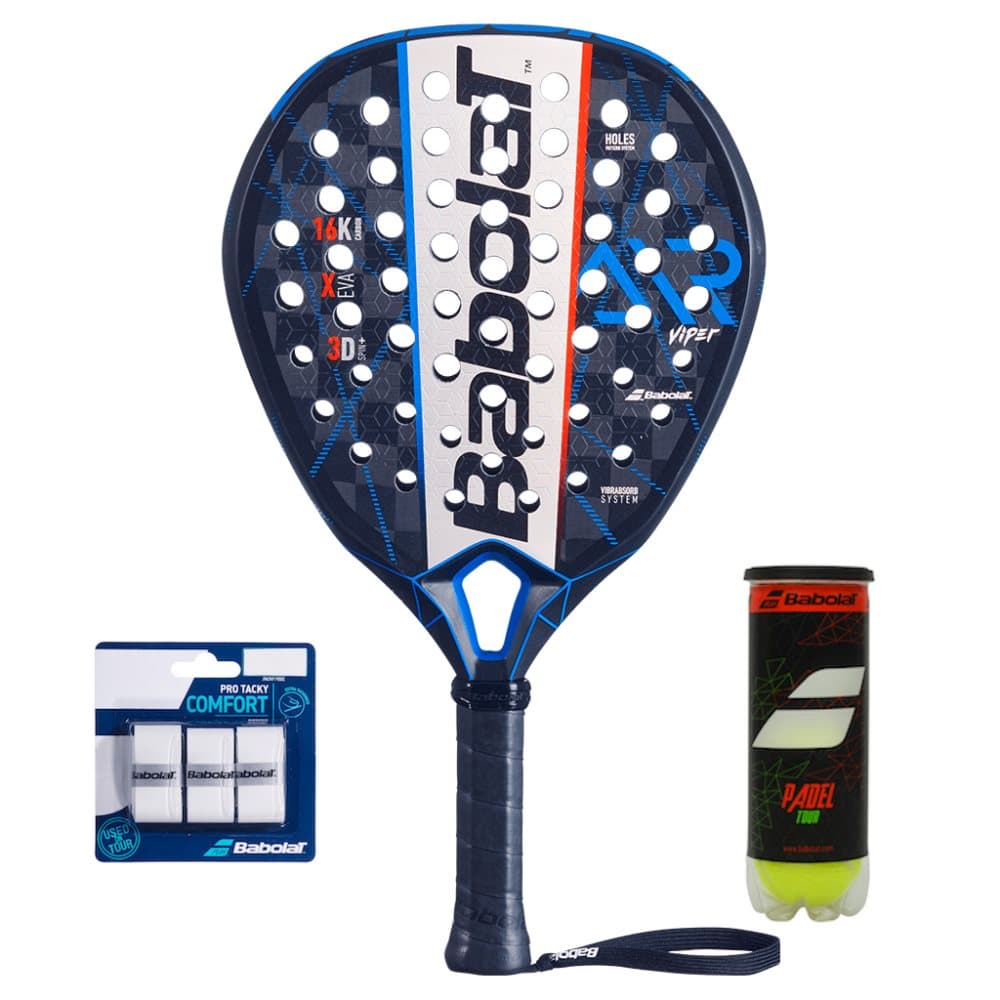 Babolat Viper Air 2021 + 3-pack Padel Tour