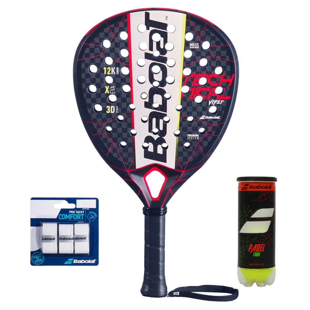 Babolat Viper Technical 2021 + 3-pack Padel Tour