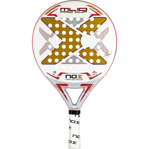 Nox Padel Ketcher Ml10 Pro Cup Coorp Hvid 360-375 gr