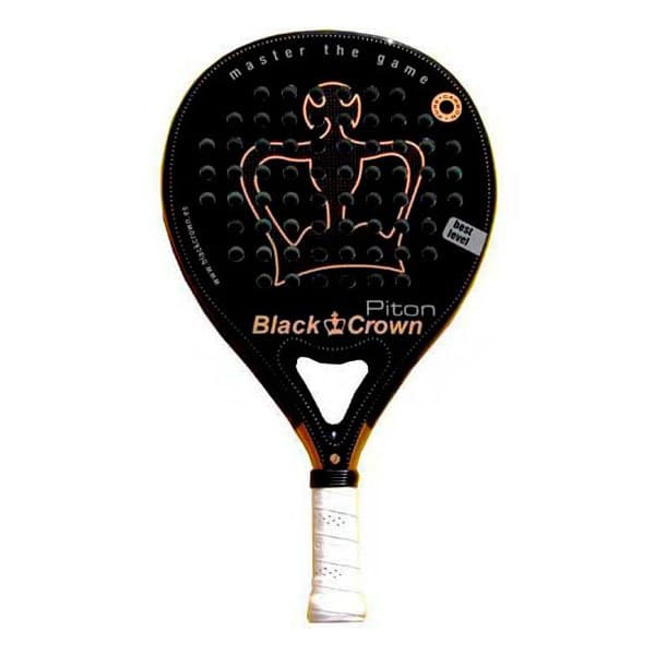 Black Crown Padel Racket Piton Svart