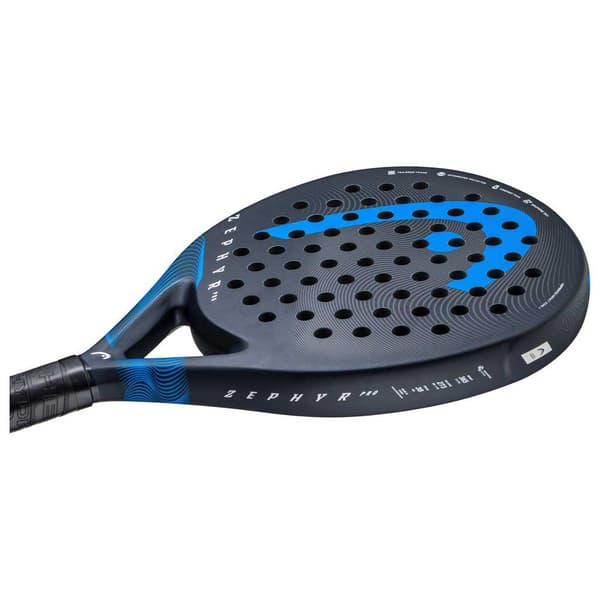 Head Racket Padel Racket Zephyr Pro 2023 Svart