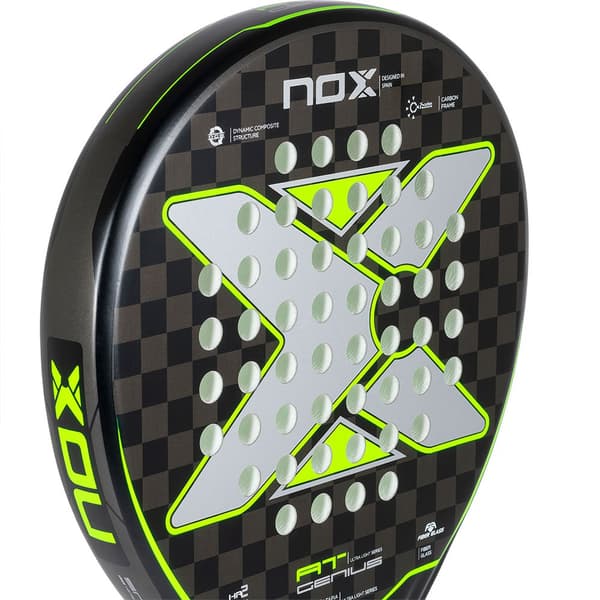 Nox Ungdoms Padelketcher At10 Genius Ultralight Grøn 300-325 gr