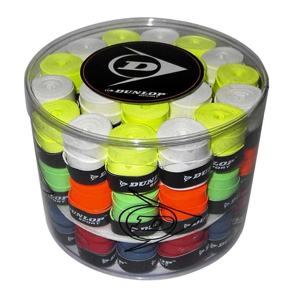 Dunlop Padel Overgreb Tour Dry 60 Enheder Flerfarvet