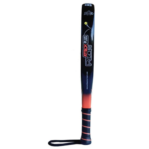 Black Crown Padel Ketcher Piton Attack Plus Sort