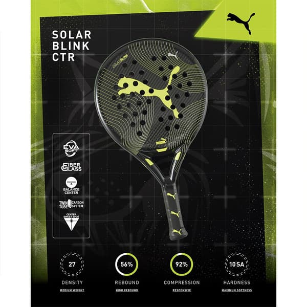 Puma Padel Racket Solarblink Control Grönt