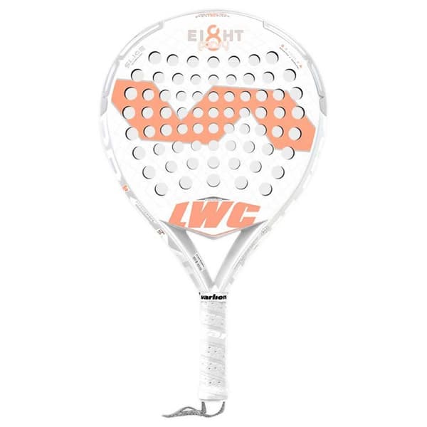 Varlion Padel Racket Lw Carbon 8 Prisma Pansy Vit
