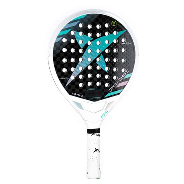 Drop Shot Padel Racket Ionic Silver 360-380 gr