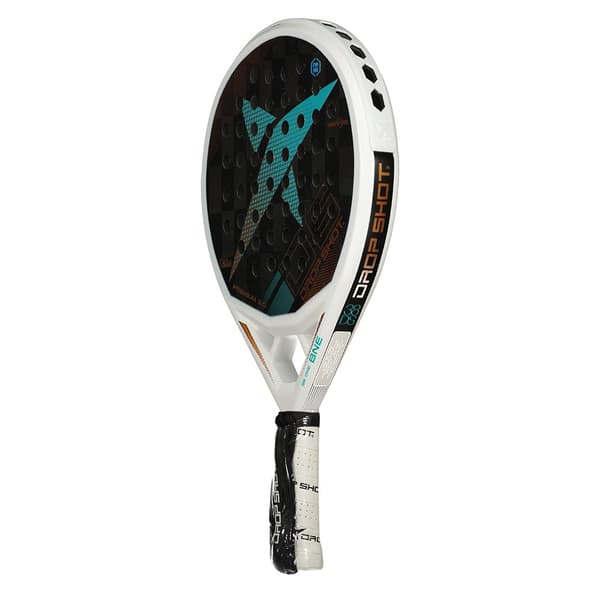 Drop Shot Padel Racket Premium 3.0 Silver 360-380 gr