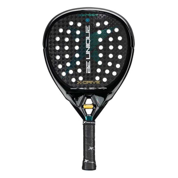 Drop Shot Padel Racket X-drive Silver 360-380 gr