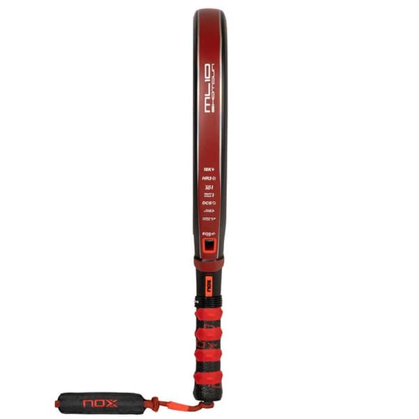 Nox Padel Racket Ml10 Shotgun 18k Luxury Series 24 Silver 360-375 gr