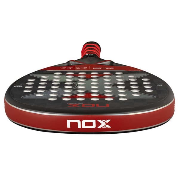 Nox Padel Racket Ml10 Shotgun 18k Luxury Series 24 Silver 360-375 gr