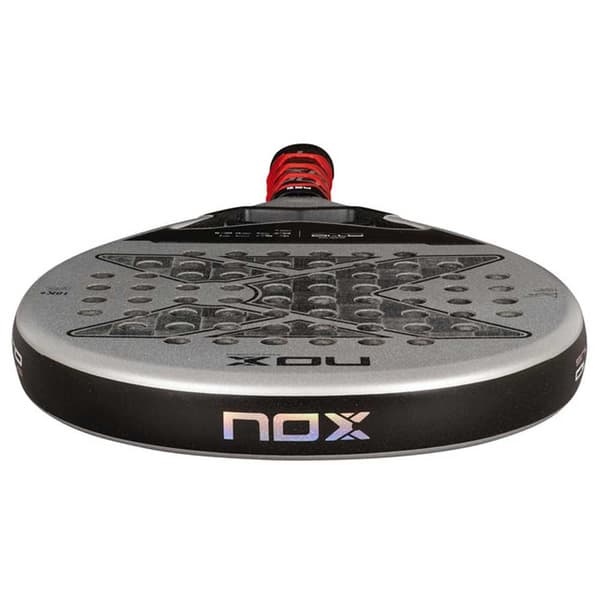 Nox Padel Racket At10 Genius 18k By Agustin Tapia 24 Silver 360-375 gr