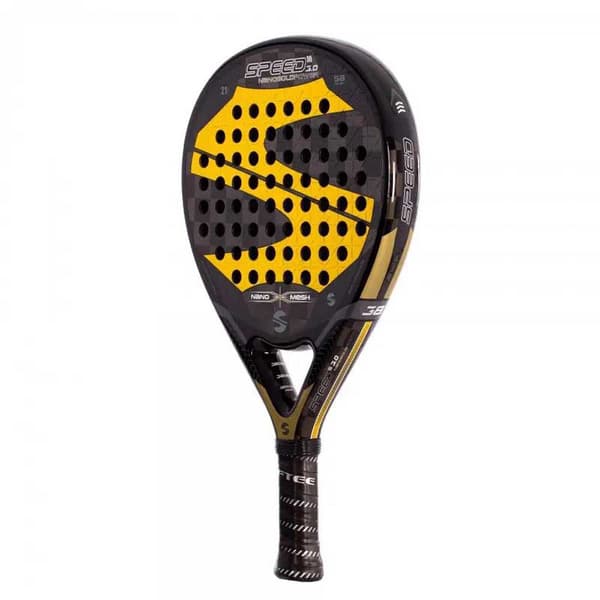 Softee Padel-maila Gold Power 3.0 Nano Mesh Keltainen,Musta