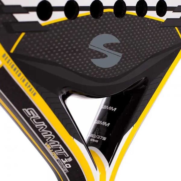 Softee Padel Ketcher Summit 3.0 Power Gul,Sort