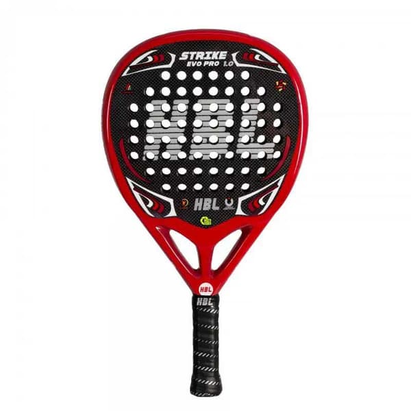 Hbl Padel Ketcher Strike Evo Pro 1.0 Rød