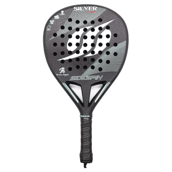 Sidespin Padel Racket Ss Silver Pro 3k Silver