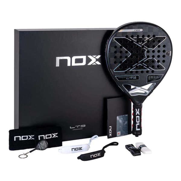 Nox Padel-maila At Genius Limited Edition 24 Musta 360-375 gr