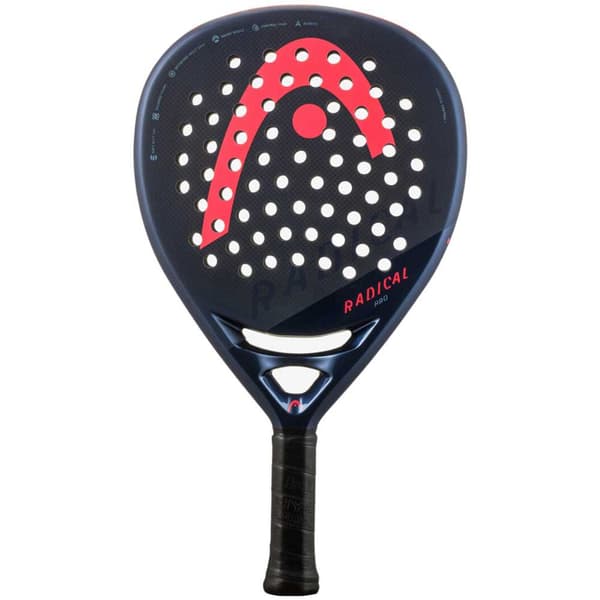 Head Racket Padel Racket Radical Pro 2024 Silver 365-385 g