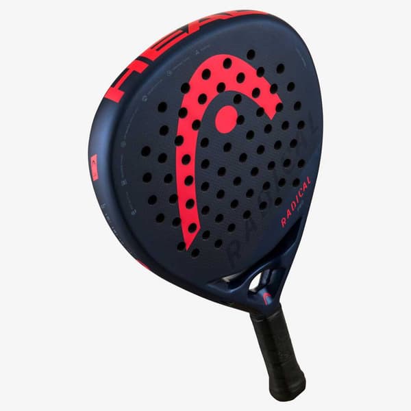 Head Racket Padel Racket Radical Pro 2024 Silver 365-385 g