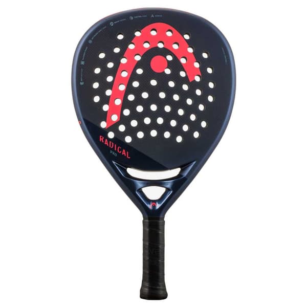 Head Racket Padel Racket Radical Pro 2024 Silver 365-385 g