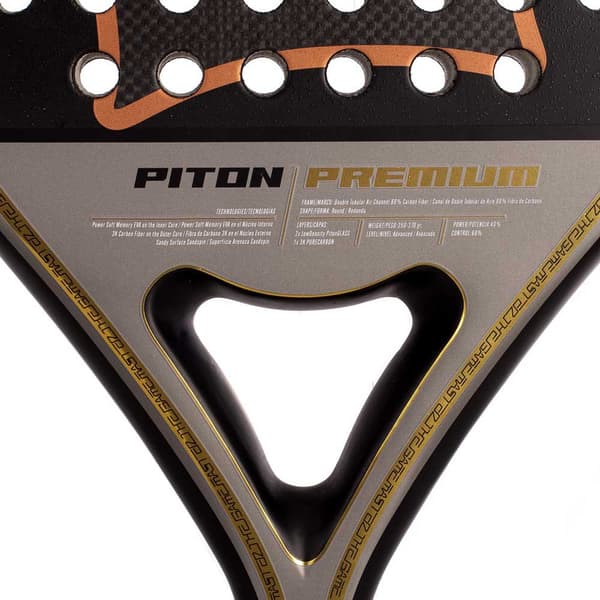 Black Crown Padel Ketcher Piton Premium Gylden