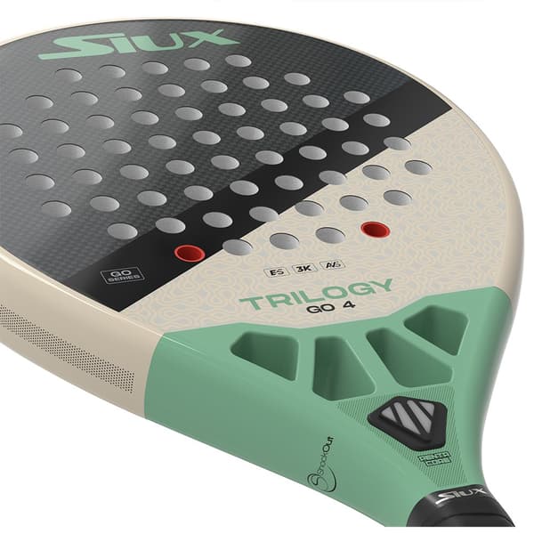 Siux Trilogy 4 Control Go Padelracket För Kvinnor  355-375 gr