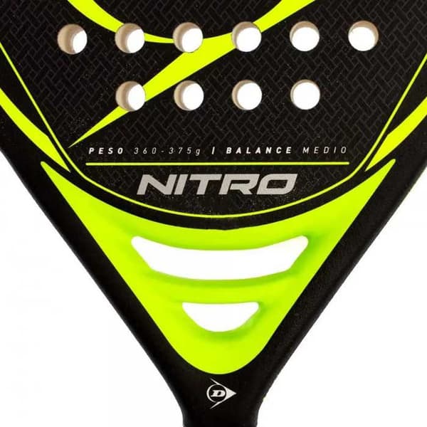 Dunlop Nitro Padelketcher Gul