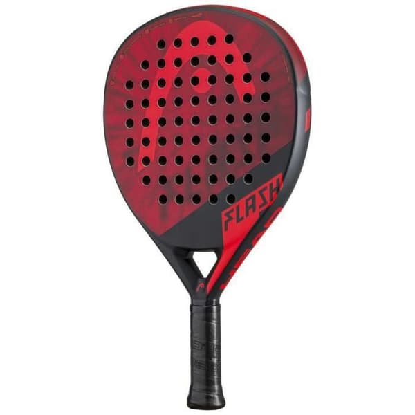 Flash 2023 Padel Racket - FLASH - Röd-Svart - Glasfiber - Vuxen - Blandat - Padel