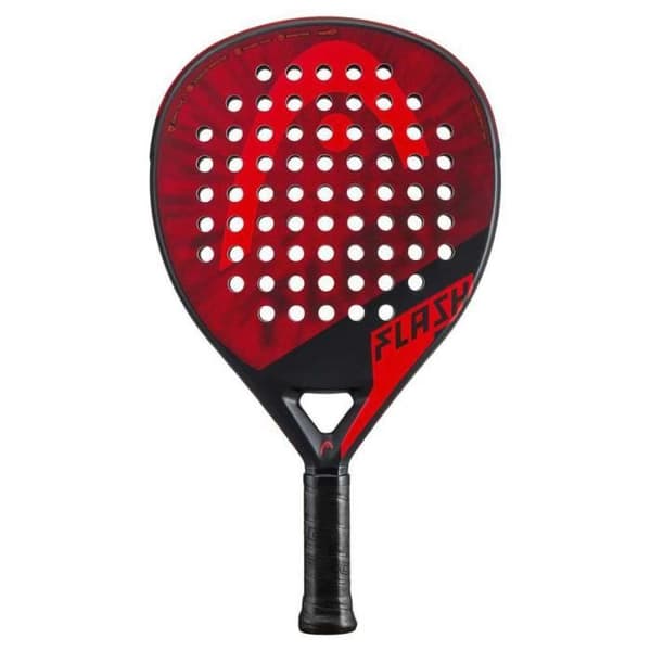 Flash 2023 Padel Racket - FLASH - Röd-Svart - Glasfiber - Vuxen - Blandat - Padel