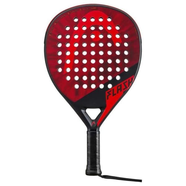 Flash 2023 Padel Racket - FLASH - Röd-Svart - Glasfiber - Vuxen - Blandat - Padel