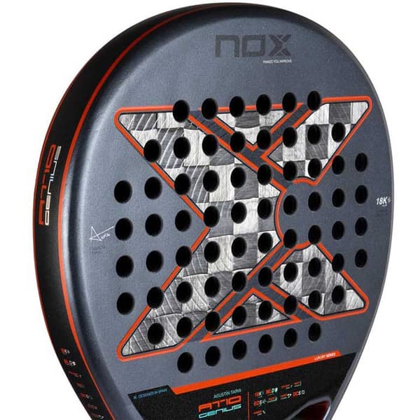 Nox At10 Genius 18kBy Agustin Tapia Padelmaila  360-375 gr