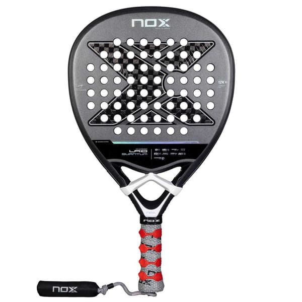 Nox La10 Quantum 12k By Leo Augsburguer Padelracket  360-375 gr