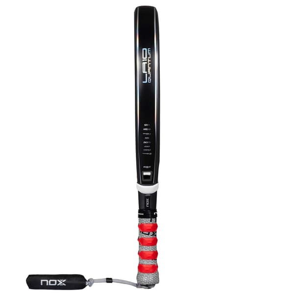 Nox La10 Quantum 12k By Leo Augsburguer Padelracket  360-375 gr
