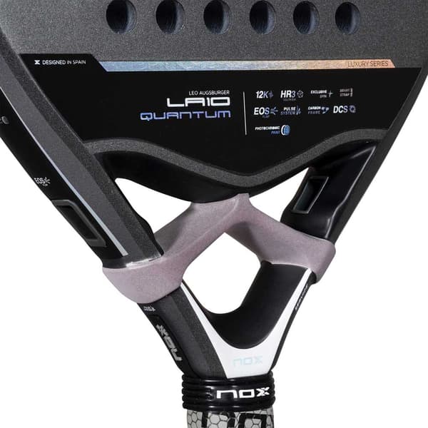 Nox La10 Quantum 12k By Leo Augsburguer Padelracket  360-375 gr