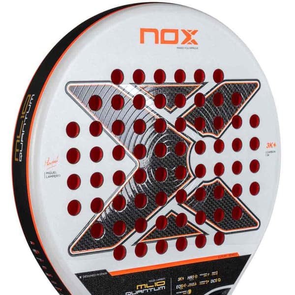 Nox Ml10 Quantum 3kBy Miguel Lamperti Padelketcher  360-375 gr