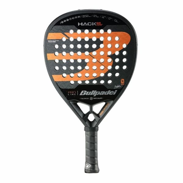 Padelracket Bullpadel Hack 03 Comfort 24 Svart